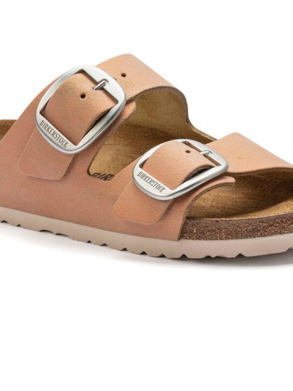 Birkenstock Arizona Washed Metallic Copper Sandals Size 40